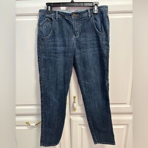 Wrap London Straight Leg Denim Blue Jeans Women’s Size 8